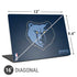 NBA Memphis Grizzlies Distressed Universal Laptop 16in (13 x 9.4in) Skin